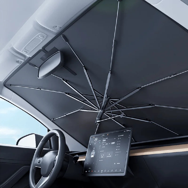 Windshield Sun Shade Umbrella for Tesla Model 3/Y/S/X