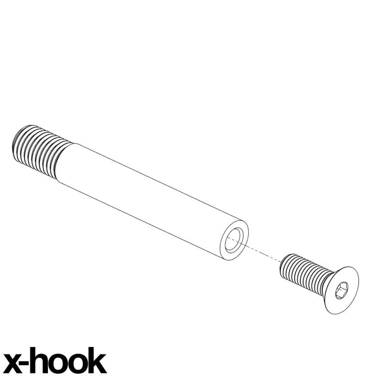 x-hook Mounting Shaft (Required) Porsche 911 991 | 13-19 (In stock)